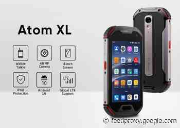 Atom XL DMR walkie-talkie and rugged smartphone