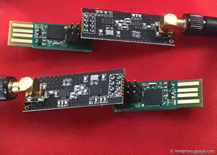 RFLeo radio-equipped Arduino Leonardo development board