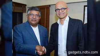 Discussed Data Sovereignty, Digital India With Nadella: Prasad