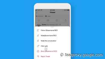 Twitter expands ‘Hide Replies’ feature, allowing developers to create automated tools