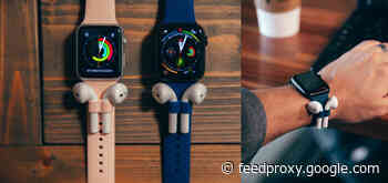 AirBands are Apple Watch bands designed to hold your AirPods, what do you think?