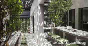 liang architecture's studio in china combines concrete with greenery - Designboom