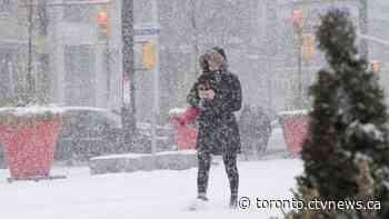 Up to 15 cm of snow expected in Toronto later this week - CTV News
