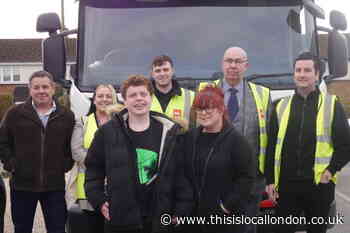 North Weald teen who greets recycling team everyday surprised with truck tour