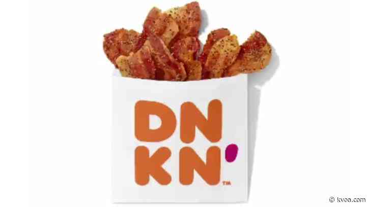 Dunkin’ Donuts releases Snackin’ Bacon as new menu item