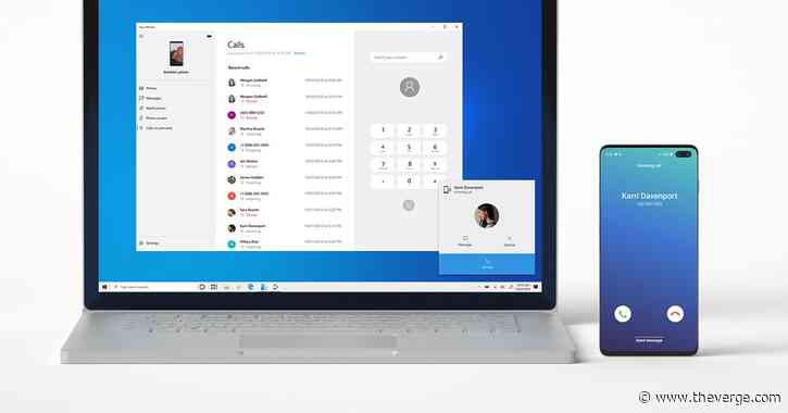 How to make and receive calls on your PC with the Your Phone app