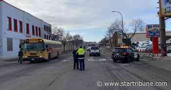 7-year-old critically hurt after being hit by pickup while getting on school bus in St. Paul