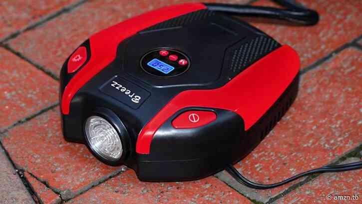 This portable air compressor is 24% off for the next few hours