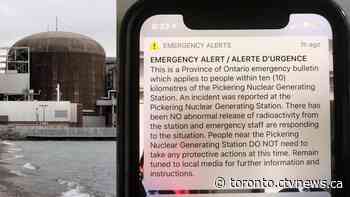 'Human error' caused false Pickering nuclear alert, investigation reveals