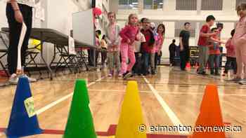 900 students celebrate Pink Shirt Day at Edmonton school - CTV News