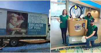 The Edmonton Food Bank Is Begging People To Stop Stealing Parts From Their Trucks - Narcity