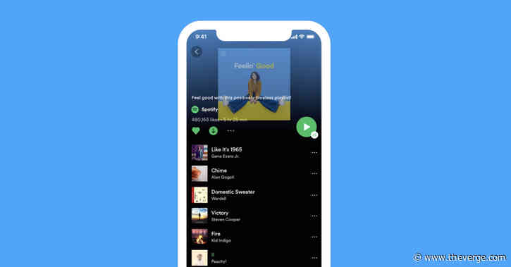 Spotify is rolling out a new look for iOS that ditches word-based buttons