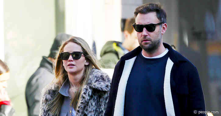 Jennifer Lawrence and Husband Cooke Maroney Step Out in Style in N.Y.C.
