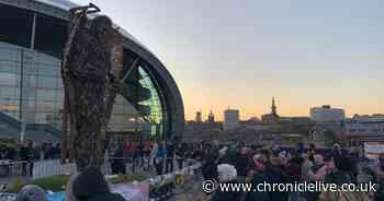 Knife Angel leaves the North East after emotional month for families of knife victims