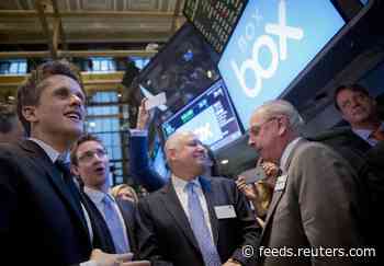 Box forecasts strong first-quarter revenue; shares up