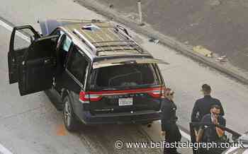 Coffin recovered by US police after stolen hearse crashes during chase