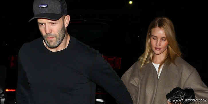 Jason Statham & Rosie Huntington-Whiteley Hold Hands on a Date Night Together in LA