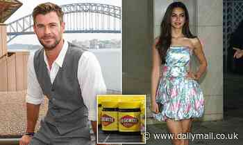Chris Hemsworth launches Vegemite and Weet-Bix to be sold Amazon India - Daily Mail
