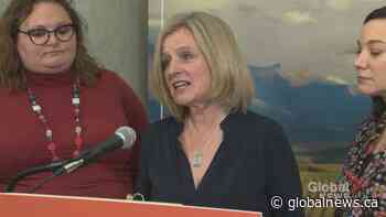 Notley says seniors can expect cuts to drug coverage and financial benefit