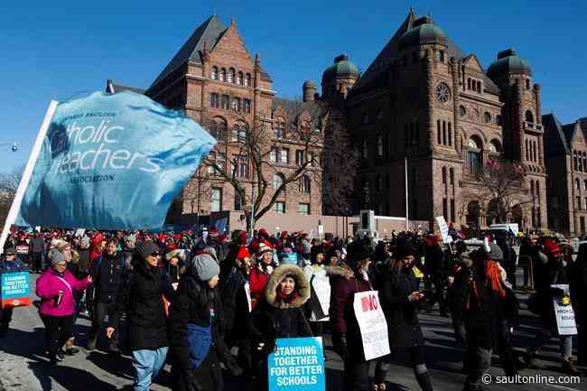Ontario Catholic teachers to resume one-day strikes next week