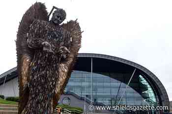 Moving Knife Angel sculpture leaves Gateshead after month-long visit in North East - Shields Gazette