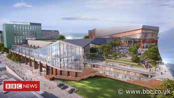 Further £260m Gateshead quayside arena plans revealed - BBC News