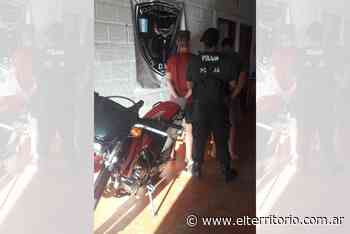 Posadas: recuperaron una motocicleta robada en Buenos Aires, hay dos detenidos - EL TERRITORIO