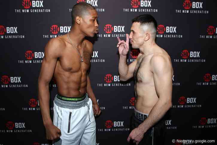 Keith Hunter 141.5 vs. Sanjarbek Rakhmanov 143 – weigh-in results for Friday on Showtime