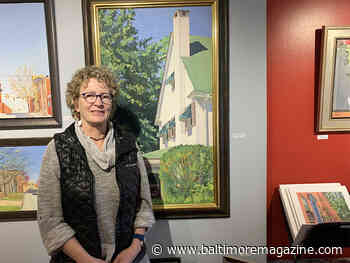 Plein Air Painter Crystal Moll Finds Beauty on Baltimore Streets - Baltimore magazine