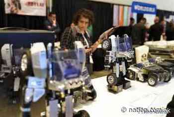 Chinese robotics company showcases innovative gadgets - The Nation