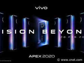 Vivo Apex 2020 in-display camera wants to kill the notch     - CNET