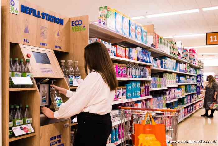 Sainsbury’s offers refill service on cleaning products
