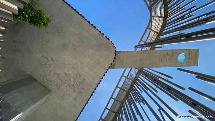 Clavel Arquitectos reveals longest cantilevered swimming pool in Europe