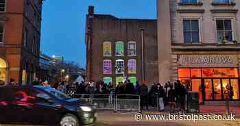 Bristol Light Festival gets under way in style with unveiling of Banksy installation