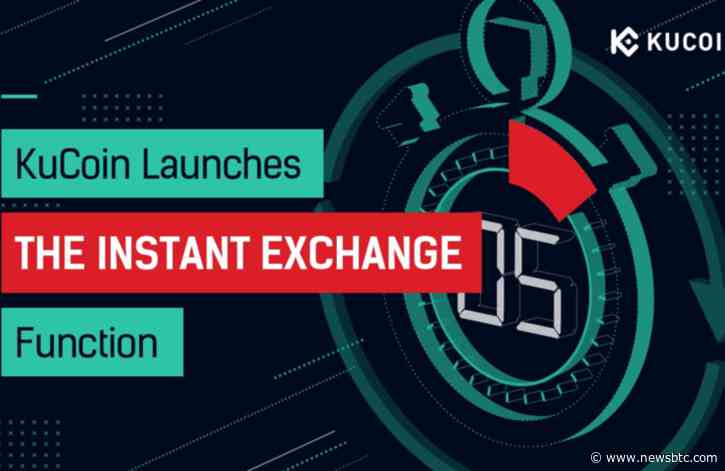 KuCoin’s New Instant Exchange Service Supports Near Instant Crypto Transactions