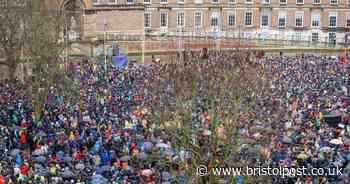 Incredible aerial shots show scale of crowd at Greta Thunberg protest