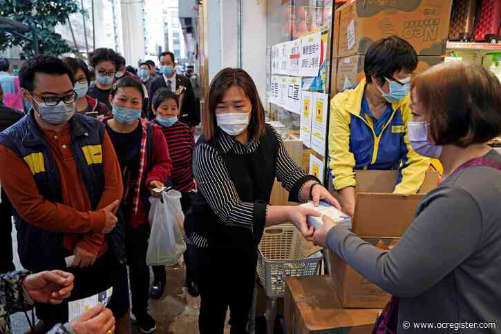 Coronavirus fear touches off a global run on face masks