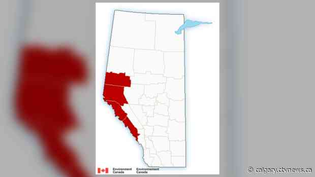 Warnings issued as up to 20 cm of snow expected along Icefields Parkway