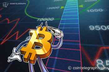 Bitcoin Bounces Off $8.4K 4-Week Low as it Tracks Stock-to-Flow Target