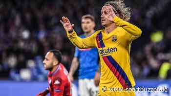 Antoine Griezmann beschert FC Barcelona gute Ausgangsposition - Arturo Vidal sieht Gelb-Rot - Sportbuzzer