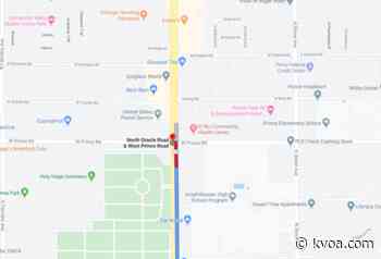 Crews battle 2-story building fire on Tucson’s west side