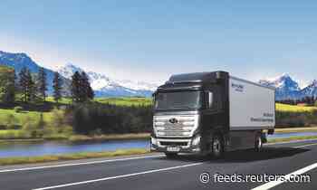 Powered by hydrogen, Hyundai's trucks aim to conquer the Swiss Alps