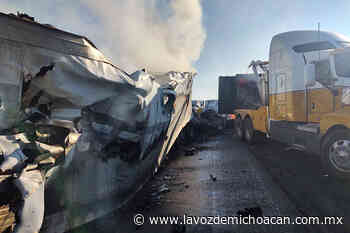 Fuerte accidente en la carretera a Vista Hermosa deja un lesionado - La Voz de Michoacán