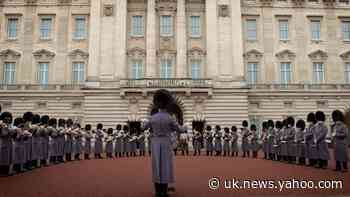 Band of the Household Guard play Bon Jovi medley outside Buckingham Palace