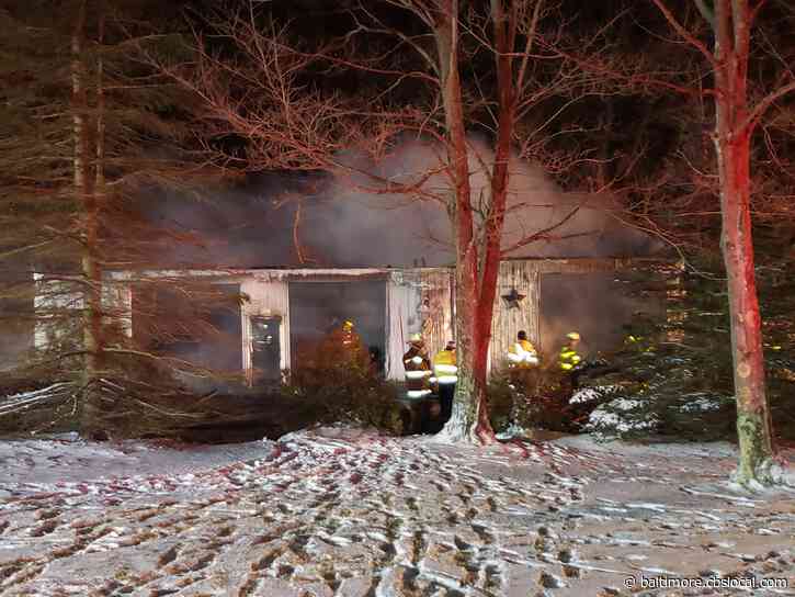 Firefighters Investigate Grantsville Garage Fire, Causes $60K In Damages