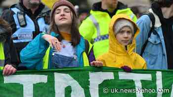 Greta Thunberg tells climate rally ‘I will not be silent while world is on fire’