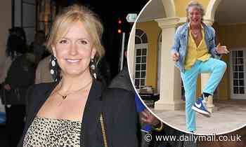 Penny Lancaster insists Rod Stewart's knee is 'better than ever' after replacement surgery