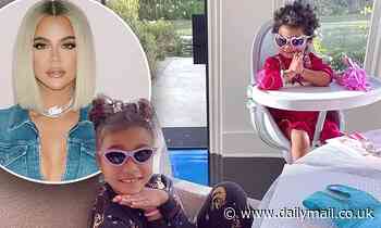 Khloe Kardashian shares precious pictures of daughter True and niece North engaging in prayer