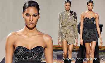 Cindy Bruna dazzles in Redemption show for Paris Fashion Week