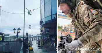 Inside the massive military helicopter that's been flying over south Wales all week
